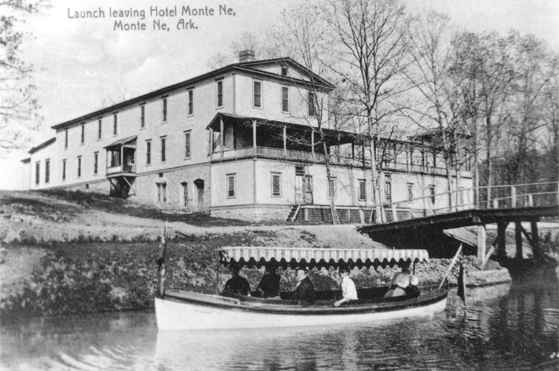 The Hotel Monte Ne Circa 1905